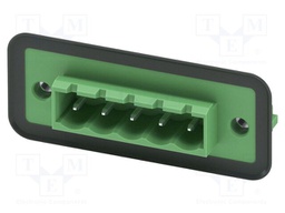 Feed-through header, nominal cross section: 2.5 mm?, color: 