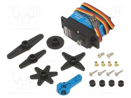 Motor: servo; 5÷8.4VDC; standard; digital; 40x20x39.5mm; metal