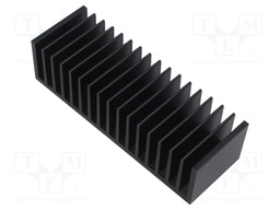 Heatsink: extruded; grilled; black; L: 50mm; W: 150mm; H: 40mm