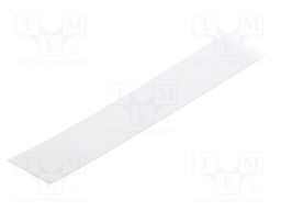 Cover for LED profiles; white; 1m; V: A9; slide
