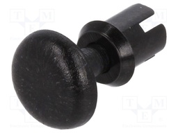 Snap rivet for quick fastening of transistors; TO220; UL94V-0