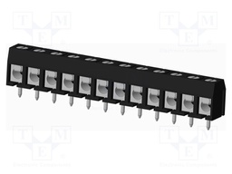 Connector: PCB terminal block; terminal; Plating: tinned; on PCBs