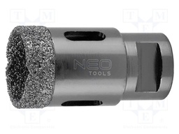 Diamond hole saw; Ø: 32mm; glaze,ceramic tile; Thread: M14