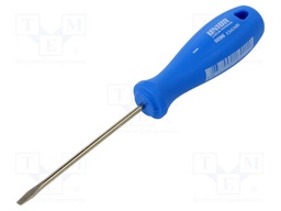 Screwdriver; slot; 3,0x0,5mm; 605NI; Blade length: 80mm