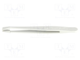 Tweezers; Blade tip shape: flat,shovel; Tweezers len: 115mm; ESD
