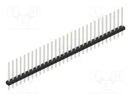 Connector: pin strips; pin header; male; PIN: 30; 2mm; THT; 1x30