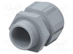 Cable gland; without nut,with long thread; M25; 1.5; IP68; grey