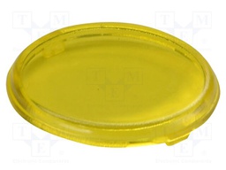 Actuator lens; E; yellow; plastic