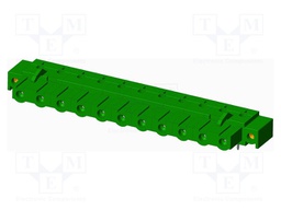Connector: pluggable terminal block; socket; female; angled 90°