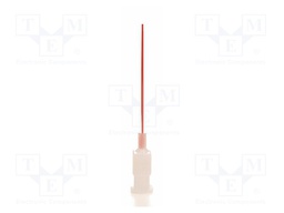 Dispensing Tip, Flexible, Polypropylene, TS-P Series, Red, 1.25 ", 50 Pack