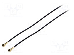 Cable: coaxial; U.FL,both sides; female; angled 90°; female; 0.2m
