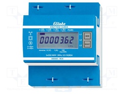 Single phase meter; for DIN rail mounting; IP20; Ioper.max: 80A