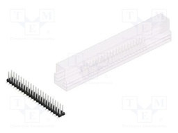 Connector: pin strips; pin header; male; PIN: 44; 2.54mm; SMT; 2x22