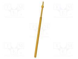 Needle-like test probe; Operational spring compression: 4.3mm