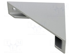 Angle bracket; for profiles; W: 40mm; H: 160mm; L: 160mm; aluminium