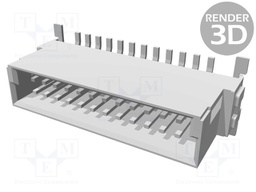 Connector: PCB to PCB; male; PIN: 24; 1.27mm; Series: har-flex; 2.3A