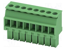 PCB connector, nominal cross section: 1.5 mm?, color: green,