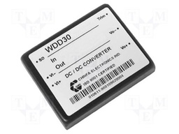 Converter: DC/DC; 30W; Uin: 35÷75V; 12VDC; Iout: 2.5A; 2"x1,6"; 60g