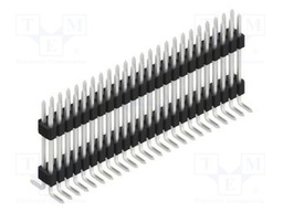 Connector: pin strips; pin header; male; PIN: 48; 1.27mm; SMT; 2x24