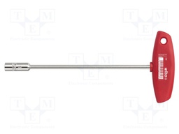 Key; socket spanner; HEX 8mm; Chrom-vanadium steel