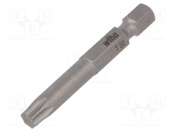 Screwdriver bit; Torx®; TX30; Overall len: 50mm