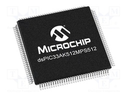 IC: dsPIC microcontroller; 512kB; 64bSRAM; TQFP128; 3÷3.6VDC