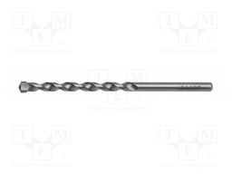 Drill bit; for concrete; Ø: 8mm; L: 200mm; cemented carbide