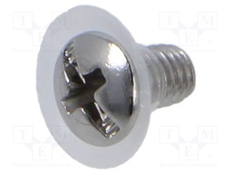 Mounting screw with gasket