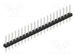 Connector: pin strips; pin header; male; PIN: 21; 2mm; THT; 1x21