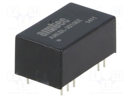 Converter: DC/DC; Uin: 7÷30V; Uout: 2÷28VDC; Iout: 500mA; DIP16; 6.2g