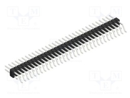 Connector: pin strips; pin header; male; PIN: 64; 2.54mm; SMT; 2x32