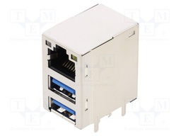 Connector: RJ45; socket