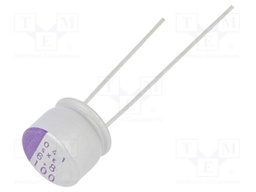 Capacitor: polymer; 6.8uF; 100VDC; SXE; THT; ±20%; -55÷125°C; 1000h