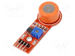 Sensor: gas level; 5VDC; MQ-3; alcohol