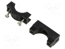 Dim: 44x32x15mm; Øcable: 17÷25mm; -25÷85°C; Accessories: holder