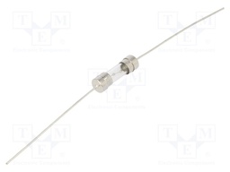 Fuse: fuse; 1.5A; 250VAC; glass; 5x16mm; copper