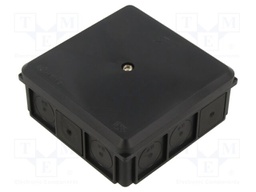 Enclosure: junction box; X: 90mm; Y: 90mm; Z: 37mm; wall mount; IP55