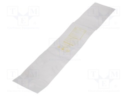 Protection bag; ESD; L: 660mm; W: 252mm; D: 100um; 100pcs.