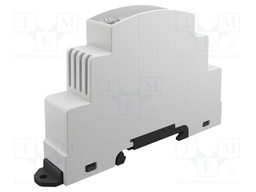Enclosure: for DIN rail mounting; Y: 88.2mm; X: 18mm; Z: 62mm; grey