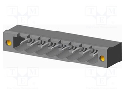 Connector: pluggable terminal block; socket; male; on PCBs