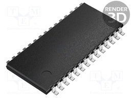 IC: driver; SOP28; 3÷6.5VDC; voice switched speakerphone system