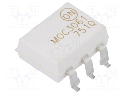 Optotriac; 4.17kV; zero voltage crossing driver; Gull wing 6