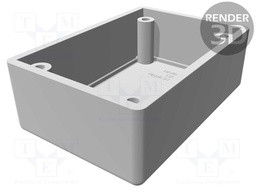 Enclosure: shielding; X: 56mm; Y: 81mm; Z: 40mm; ABS,stainless steel