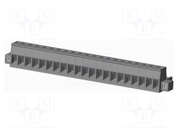 Connector: pluggable terminal block; plug; female; straight; grey