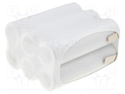 Re-battery: Ni-Cd; AA; 7.2V; 700mAh; Leads: soldering lugs