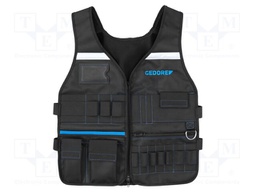 Technician's vest; 480x660x350mm