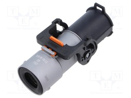 Connector: DC supply; male; straight; for cable; -40÷125°C; PIN: 1