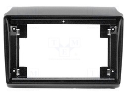 Radio frame; Citroën,Fiat,Peugeot; black; 9"