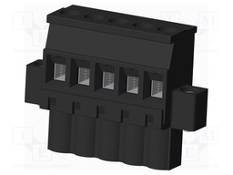 Connector: pluggable terminal block; plug; female; angled 90°