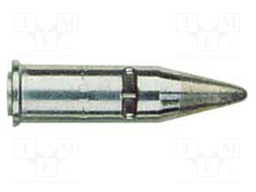 Tip; conical; 3mm; WEL.WP4